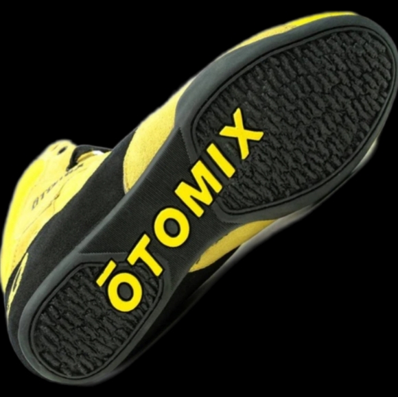 Otomix MMA Stingray Escape Yellow and Black Weightlifting Sneakers Shoes Size 10 - Picture 3 of 10